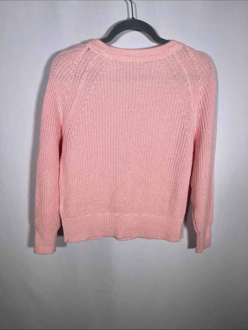J. CREW WOMENS CREWNECK COTTON SWEATER PINK XXS NEW WITH TAGS BN190